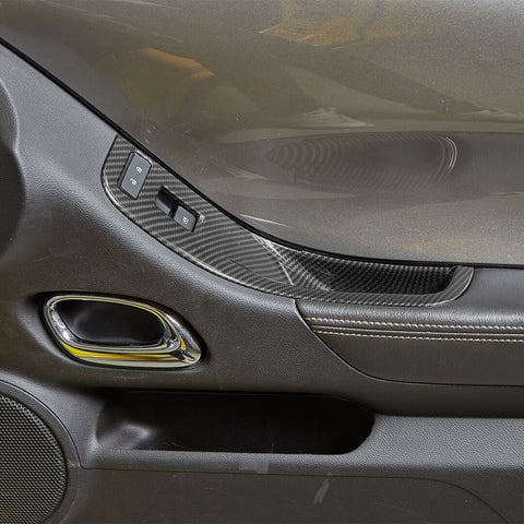 For 2012-2015 Chevy Camaro Interior Full Set Center Console Decor Cover Trim Kit