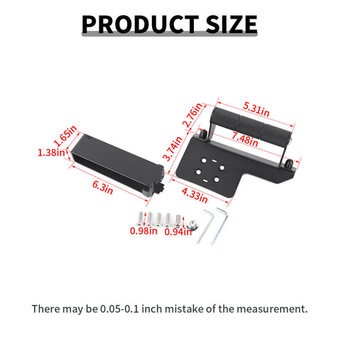 For 2015+ Ford F150 Rear Cargo Box Tailgate Trunk Assist Grab Handle (2 pcs)