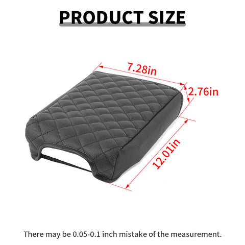 For 2023+ Chevy Colorado/GMC-CANYON Center Console Armrest Box Laether Cover Cushion Pad