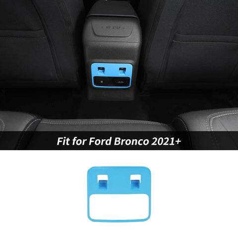 Rear Window Switch Button Panel Frame Decoration For Ford Bronco 2021+ Accessories | CheroCar