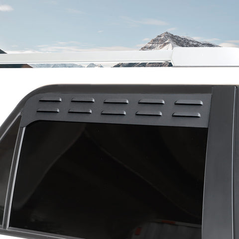 For 2010-2023 Toyota 4Runner Rear Side Window Blinds Quarter Louver Vent Panel Cover