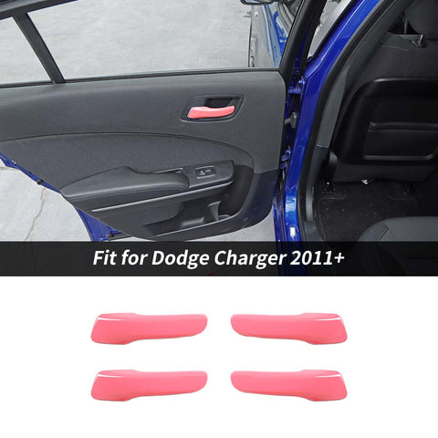 Interior Door Handle Decor Cover Trim for Dodge Charger / Chrysler 300C 2011+ Accessories｜CheroCar