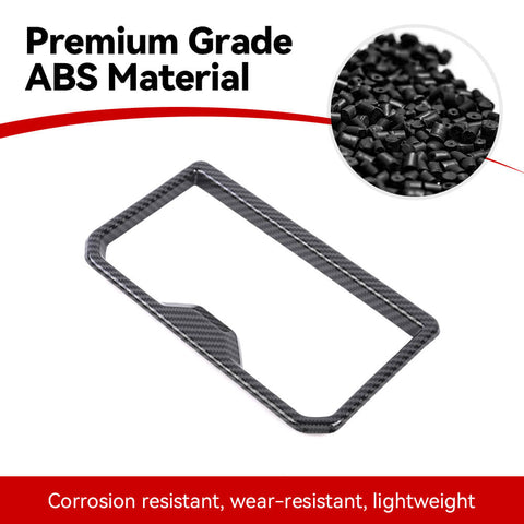 For 2024+ 4Runner Interior Front Center Gear Shift Cup Holder Cover Trim