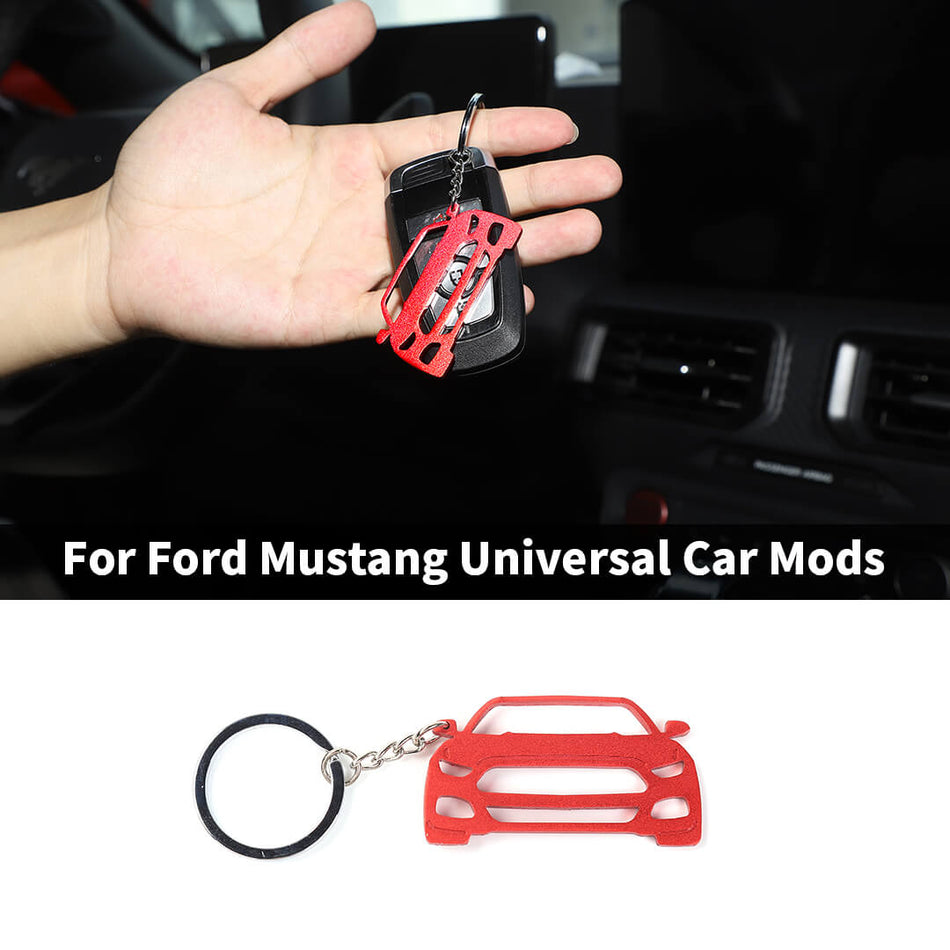 For Ford Mustang Car Key Case Shell Keychain Accessories