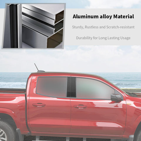 For 2023+ Chevy Colorado/GMC-CANYON Car Window Center Pillar Trim Panel Cover