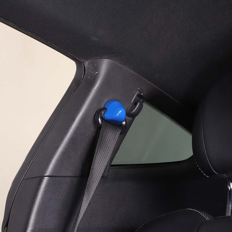 30 x Interior Full Set Decoration Cover Trim Kit For Ford Mustang 2015+ Blue Accessories | CheroCar