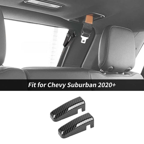 Tailgate Door Glass Heating Line Trim Cover For Chevy Suburban 2020+/Tahoe/GMC Yukon 2021+ Carbon Fiber Accessories | CheroCar