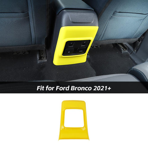 Rear Window Switch Panel Decoration Cover Trim For Ford Bronco 2021+ Accessories | CheroCar