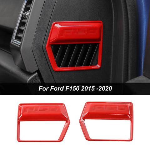 Interior Trim Full Set Available Separately Red For Ford F150 2015-2020 Accessories | CheroCar