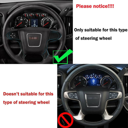 For 2014-2017 Chevy Silverado 1500/ GMC Sierra 37pcs Interior Decor Cover Trim Kit