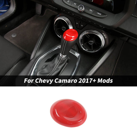 For 2017+ Chevrolet Camaro Gear Shift Knob Head Cover Trim