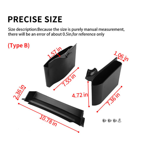 For 2010-2023 Toyota 4Runner Gear Shift Storage Box Organizer Tray