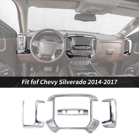 Center Console Dash Cover Trim For 2014-2017 Chevy Silverado 1500 & GMC Sierra 1500｜CheroCar