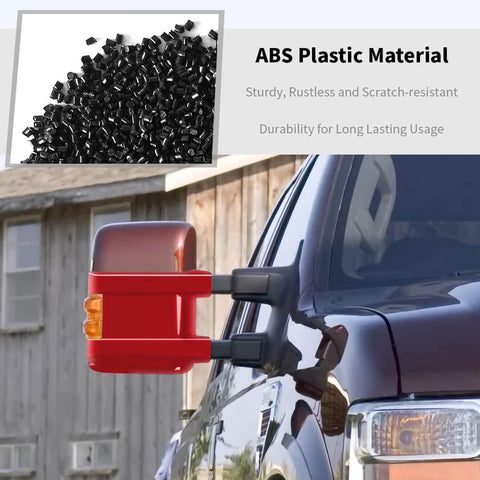 For 2008-2016 Ford F250/F350/F450/F550 Side Rearview Mirror Shell Trim Cover