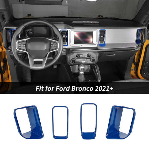 For 2021+ Ford Bronco Air Conditioning Vent Outlet Decor Trim Cover