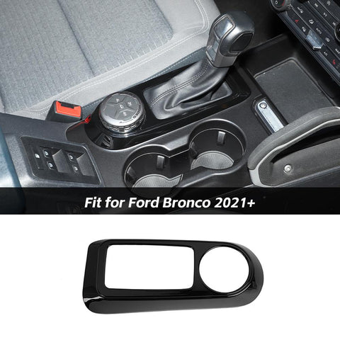 Center Console Gear Shifter Panel Cover Trim For Ford Bronco 2021+ Accessories | CheroCar