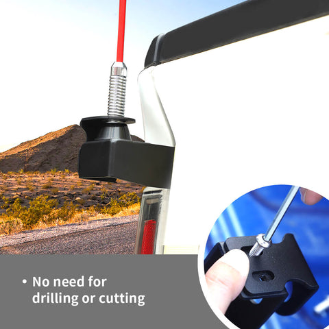 For 2010-2014 Ford F150 Side Tailgate Antenna Bracket Mount Holder