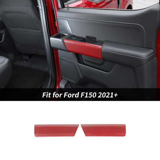 Rear Inner Door Handle Panel Decor Cover For Ford F150 2021+ Accessories | CheroCar