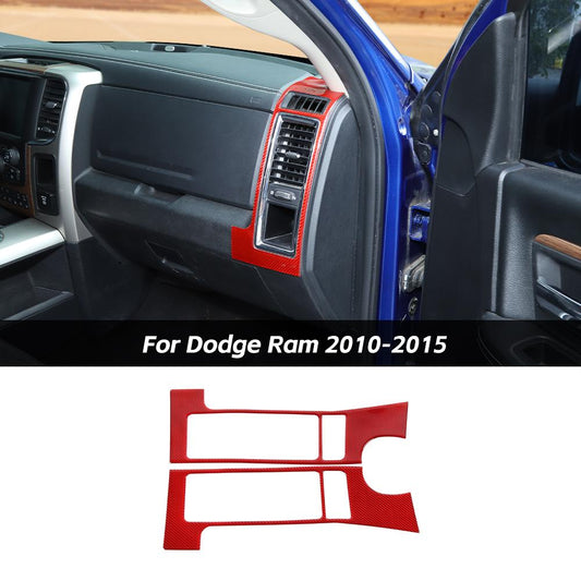 Dash Side Air Vent Outlet Cover Trim For Dodge Ram 2010-2015 Accessories | CheroCar