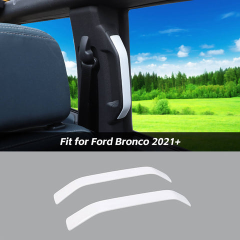 B Pillar Grab Handle Cover Decor Trim For Ford Bronco 2021+ 4-Door Accessories | CheroCar