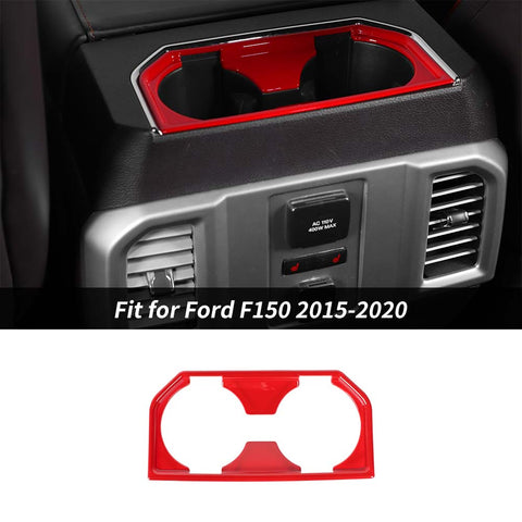 Interior Trim Full Set Available Separately Red For Ford F150 2015-2020 Accessories | CheroCar