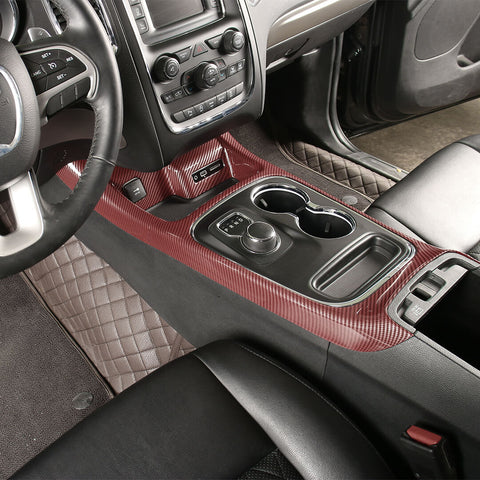 For 2014-2020 Dodge Durango Center Console Gear Shift Panel Cover Trim