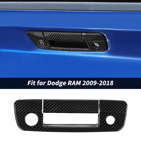 For 2009-2018 Dodge Ram Tailgate Rear Door Handle Decor Cover Trim