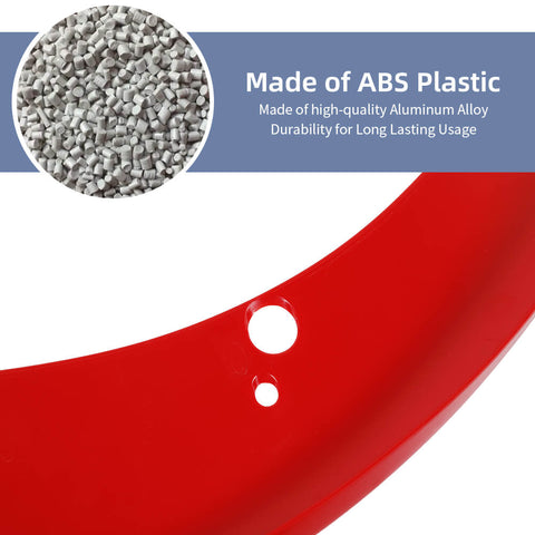 For 2015+ Dodge Charger SRT Front Bumper Lip Splitter Protector Cover Trim