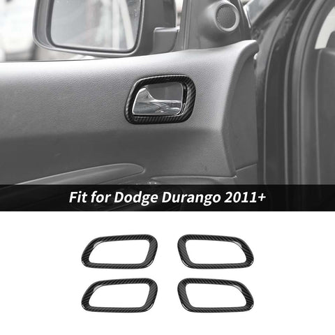 Inner Door Handle Bowl Cover Trim For Dodge Durango 2011+ Accessories | CheroCar