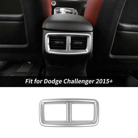 Rear Air Condition Outlet Vent Trim Cover Decor For Dodge Challenger 2015+ Accessories | CheroCar