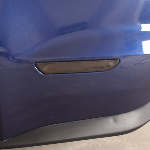 For 2015-2023 Ford Mustang Smoked Black Wheel Eyebrow Light Cover Trim Bezel