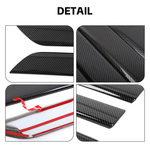 For 2019-2021 Chevy Silverado 24 x Inner Center Console Dash Cover Trim kit