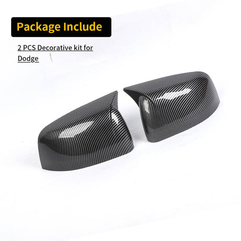 For 2011-2020 Dodge Durango Side Door Rearview Mirror Cover Trim Shell