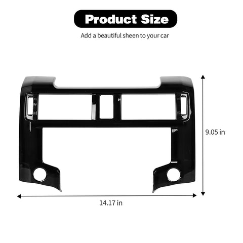 For 2020-2023 Toyota 4Runner Interior Central Control GPS Navigation Panel Trim Cove