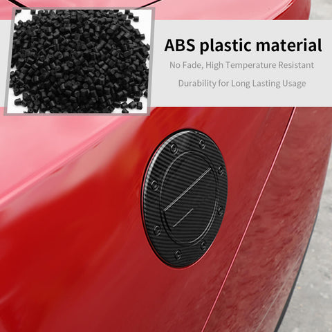 For 2024+ Ford Mustang Fuel Gas Tank Cap Cover Trim