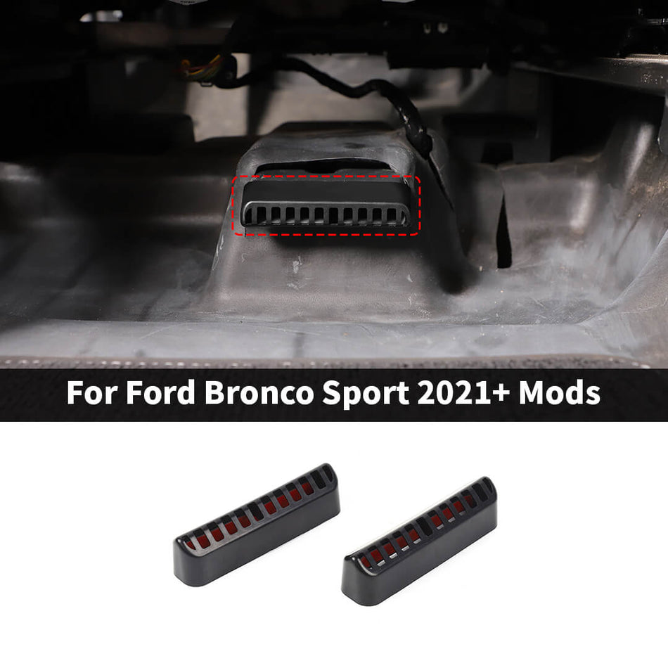 For 2021+ Ford Bronco Sport Under Seat Air Conditioning Outlet Protective Cover