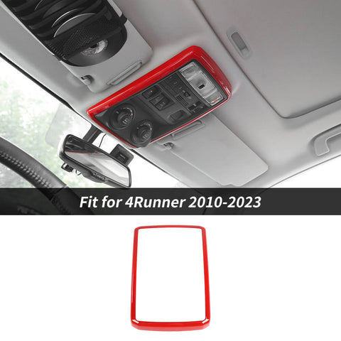 For 2010-2023 Toyota 4Runner TRD Roof Reading Light Frame Decor Cover Trim