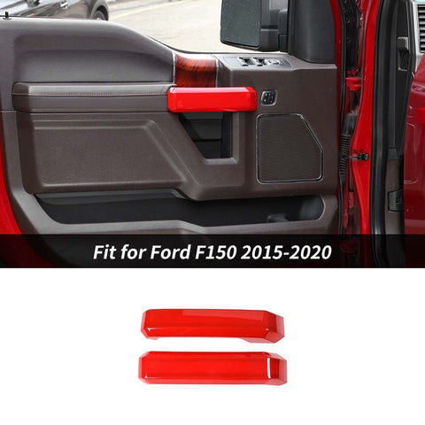 Interior Trim Full Set Available Separately Red For Ford F150 2015-2020 Accessories | CheroCar