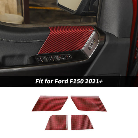 For 2021+ Ford F150 4 Door Inner Armrest Panel Decor