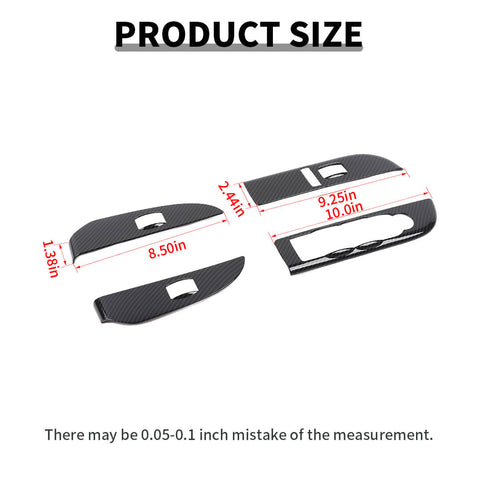 For 2010-2013 Chevy Suburban/Tahoe/Avalanche/GMC-YUKON/SIERRA Interior Car Window Lift Switch Panel Trim Cover