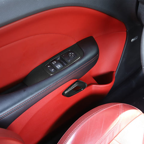 For 2015+ Dodge Challenger Car Inner Door Handle Window Switch Panel Trim Cover