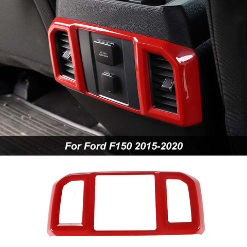 Interior Trim Full Set Available Separately Red For Ford F150 2015-2020 Accessories | CheroCar