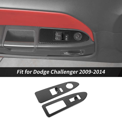 For 2009-2014 Dodge Challenger Window Lift Shift Panel Switcher Trim