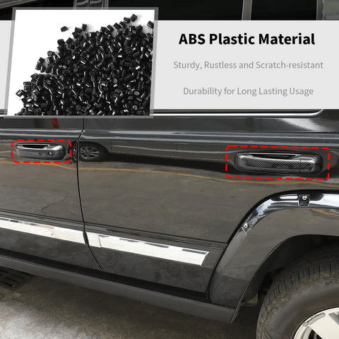 For 2009-2018 Dodge RAM Car Door Handle Rear Tailgate W/Keyhole Trim Cover