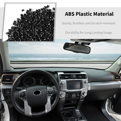 For 2010-2023 4Runner Interior Center Console Trim Cover Kit