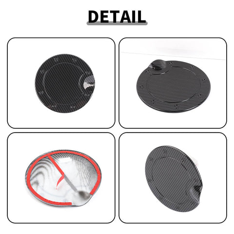 For 2007-2017 Chevy Silverado/GMC-SIERRA Chrome Gas Cap Door Fuel Tank Cover