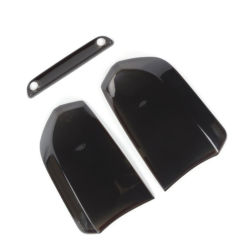 For 2015+ Chrysler 300C Smoked Black Tail Light /Brake High Light Lamp Cover Trim