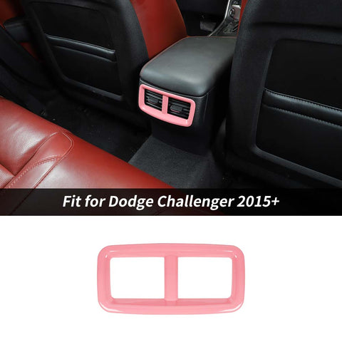 Rear Air Condition Outlet Vent Trim Cover Decor For Dodge Challenger 2015+ Accessories | CheroCar