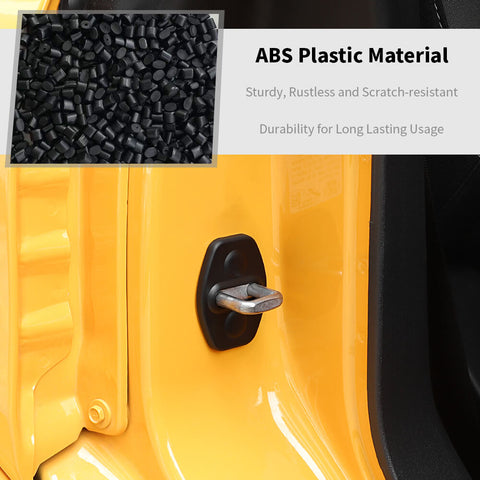 For 2021+ Ford Bronco 6 x Door Lock Protect Cover Buckle Trim Decor 4Door