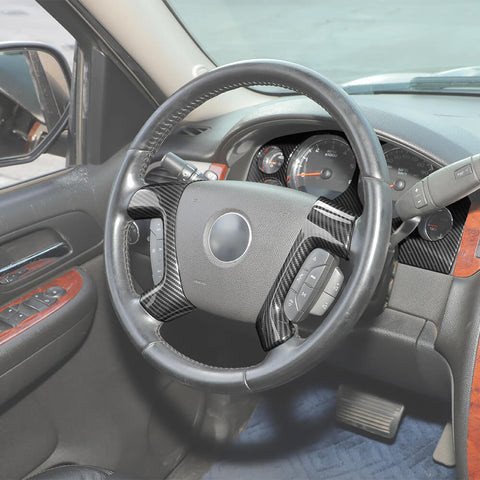 For 2007-2013 Chevy Avalanche/Suburban/Tahoe/Siverado/GMC-YUKON/SIERRA Steering Wheel/Instrument Panel Trim Cover Kit